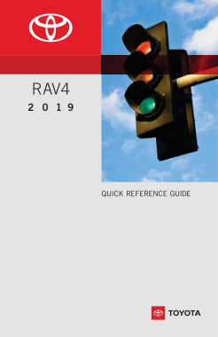 2019 Toyota RAV4 Quick Reference Guide